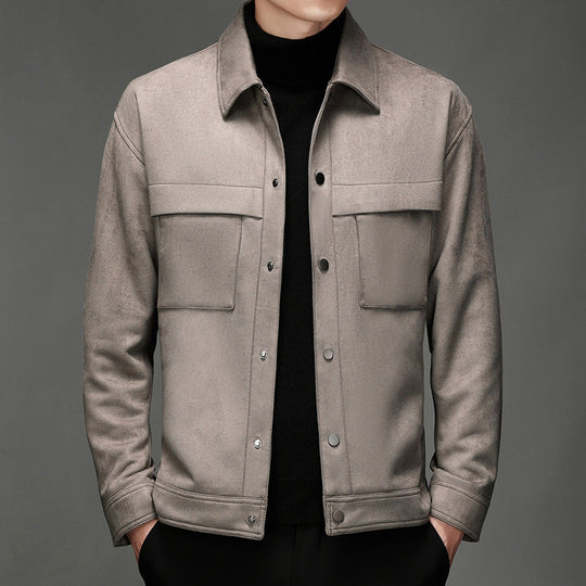 R&B | Elegante Wildleder-Jacke für Männer