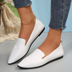 Damen Stilvolle und komfortable Ballerinas mit großem Schleifendetail R&B