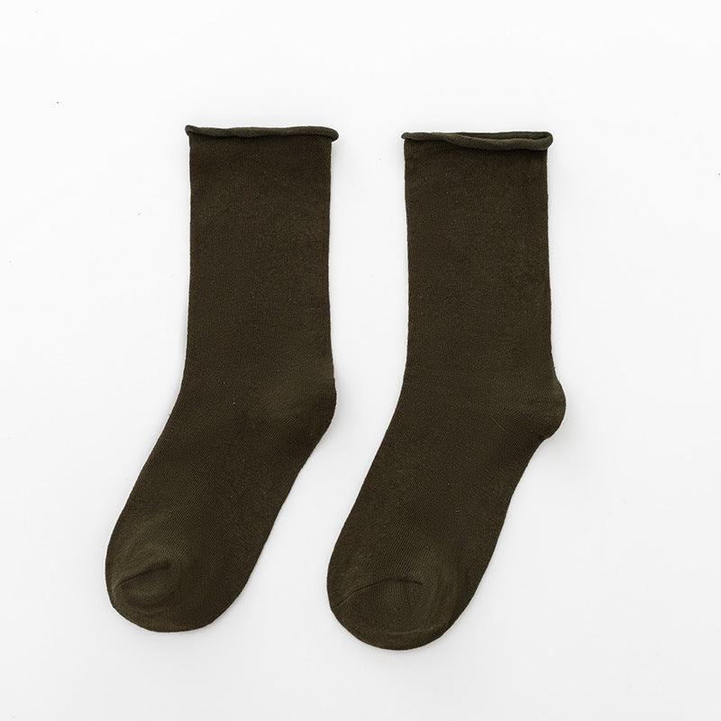 Damen Komfortable Baumwollsocken im klassischen Stil R&B