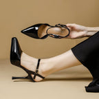Damen Slingback-Pumps mit modernem Design und schmalem Absatz