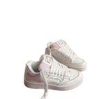 Damen Sneakers im modernen Design mit atmungsaktiver Oberflächenstruktur und kreativem Gittermuster