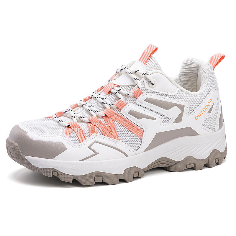 Herren nan robuster Trail- und Wandersneaker mit Multiterrain-Profilsohle, atmungsaktivem Meshoberteil und verstärkter Zehenkappe R&B