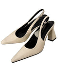 Damen Slingpumps mit Blockabsatz R&B