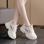 Damen modische Lauf-Sneaker mit luftigen Einsätzen und dämpfendem Komfort R&B