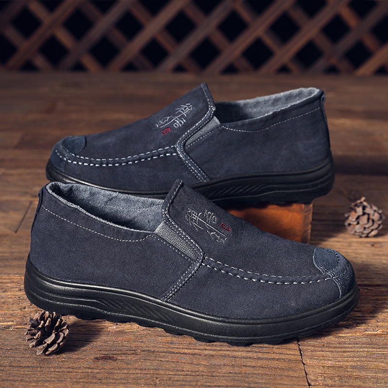 Herren Komfortable Slipper aus hochwertigem Wildleder R&B