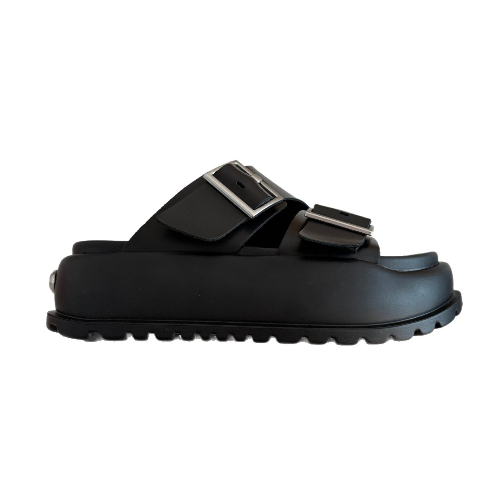 Damen Komfortable Sandalen mit elegantem Riemen und modischen Schnallen