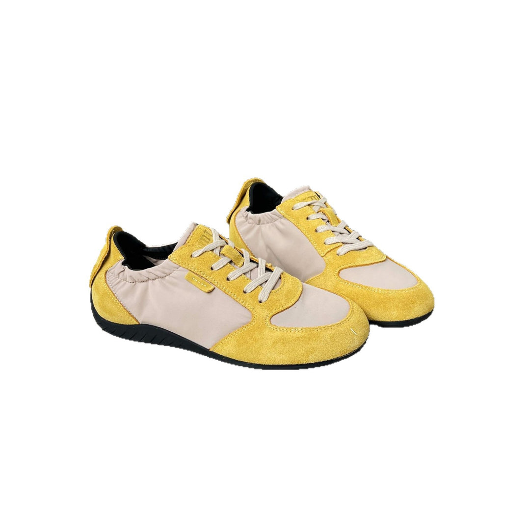 Damen Sportliche Sneakers mit atmungsaktiver Obermaterialkombination und rutschfester Sohle R&B