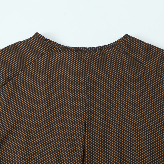 Damen Midikleid mit Knopfleiste und taillierbarem Gürtel R&B