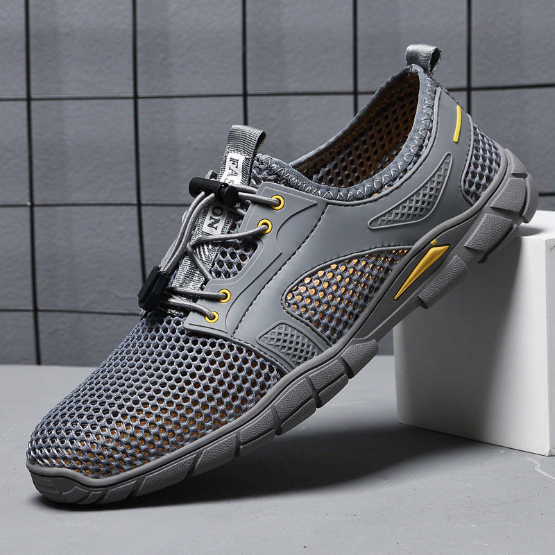 Unisex Atmungsaktive Freizeit-Sneaker mit rutschfester Sohle R&B