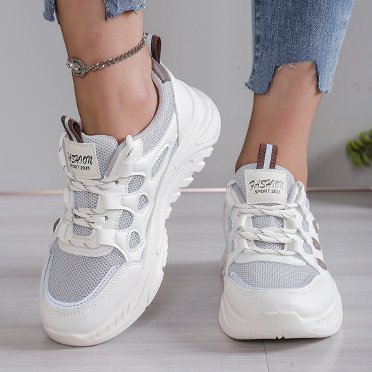 Damen Sportliche Laufschuhe mit atmungsaktiver Mesh-Oberfläche und komfortabler Dämpfung R&B