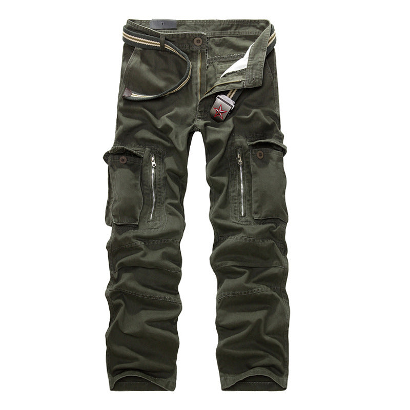 Herren Cargo-Hose mit praktischen Reißverschlusstaschen und elastischem Bund R&B