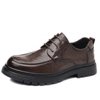 Herren Elegante Schnürschuhe mit edlem Glanz und rutschfester Sohle