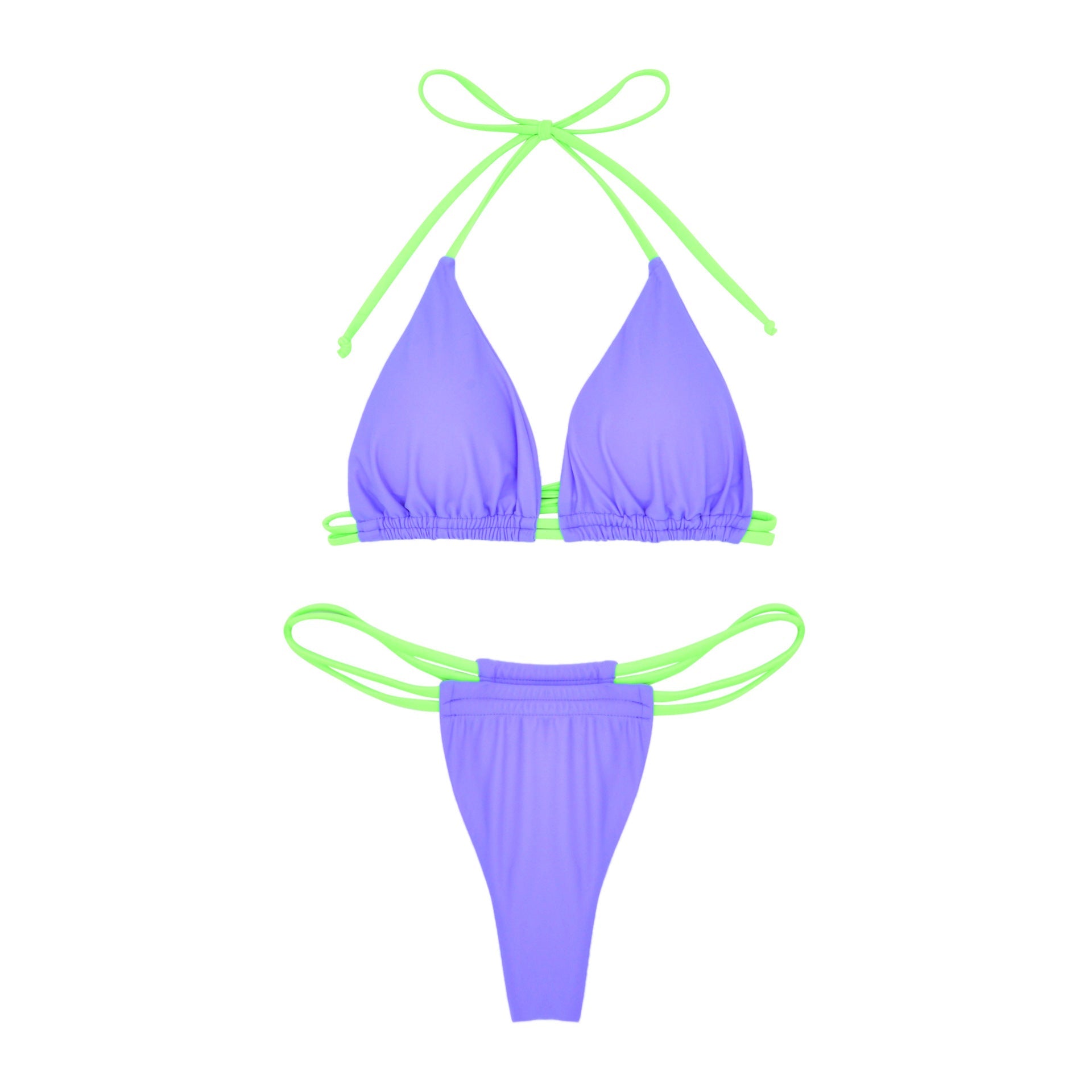 Damen Triangel-Bikini mit Anpassbarem Schlaufensystem R&B