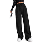 Damen weite Plisseehose R&B