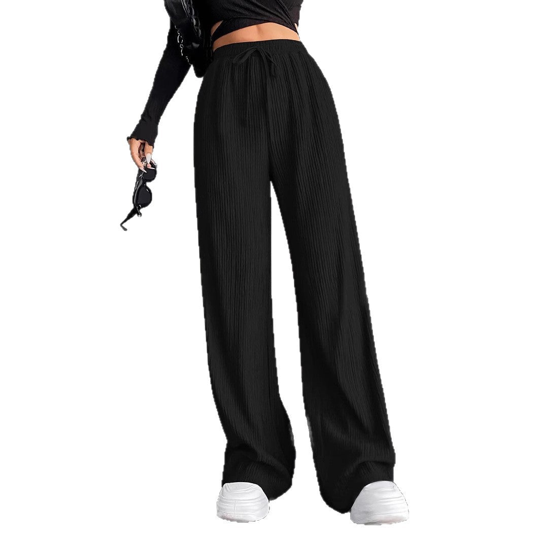 Damen weite Plisseehose R&B