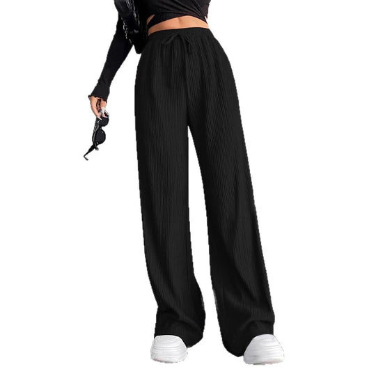 Damen weite Plisseehose R&B