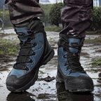 Herren wasserdichte Trekkingstiefel mit verstärktem Knöchelschutz und rutschfester Sohle R&B