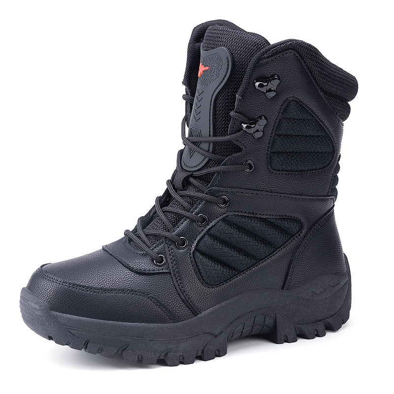 Herren robuste wasserabweisende Winterstiefel mit rutschfester Sohle R&B