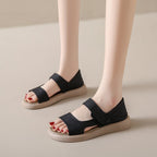 Damen Komfortable Klett-Sandalen