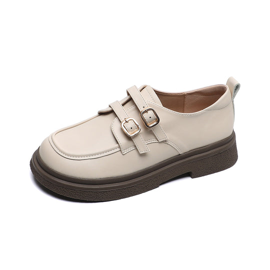 Damen modische Schnürschuhe mit Doppelriegelschnallen R&B