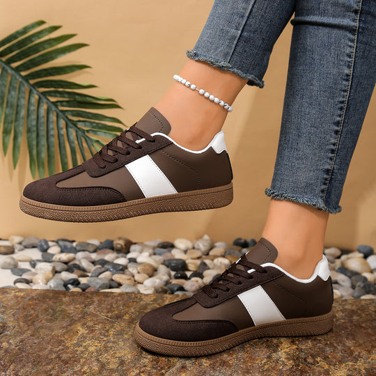 Damen Sneakers im modernen Sportschnitt mit rutschfester Gummisohle R&B