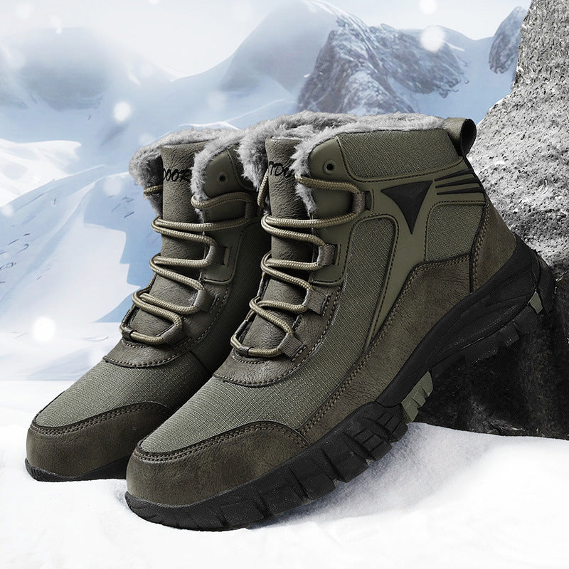 Damen Winterliche Wanderschuhe mit isolierendem Innenfutter und rutschfester Sohle