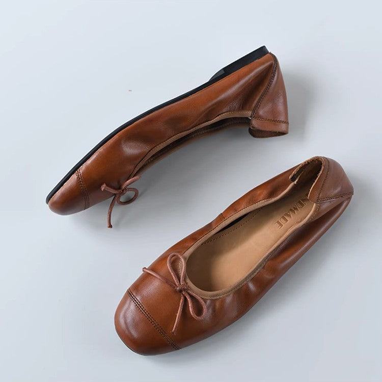 Damen Ballerinas mit elegantem Schleifen-Design und bequemer Passform R&B