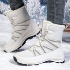 Damen Isolierte Winterstiefel mit rutschfester Sohle und atmungsaktivem Obermaterial R&B
