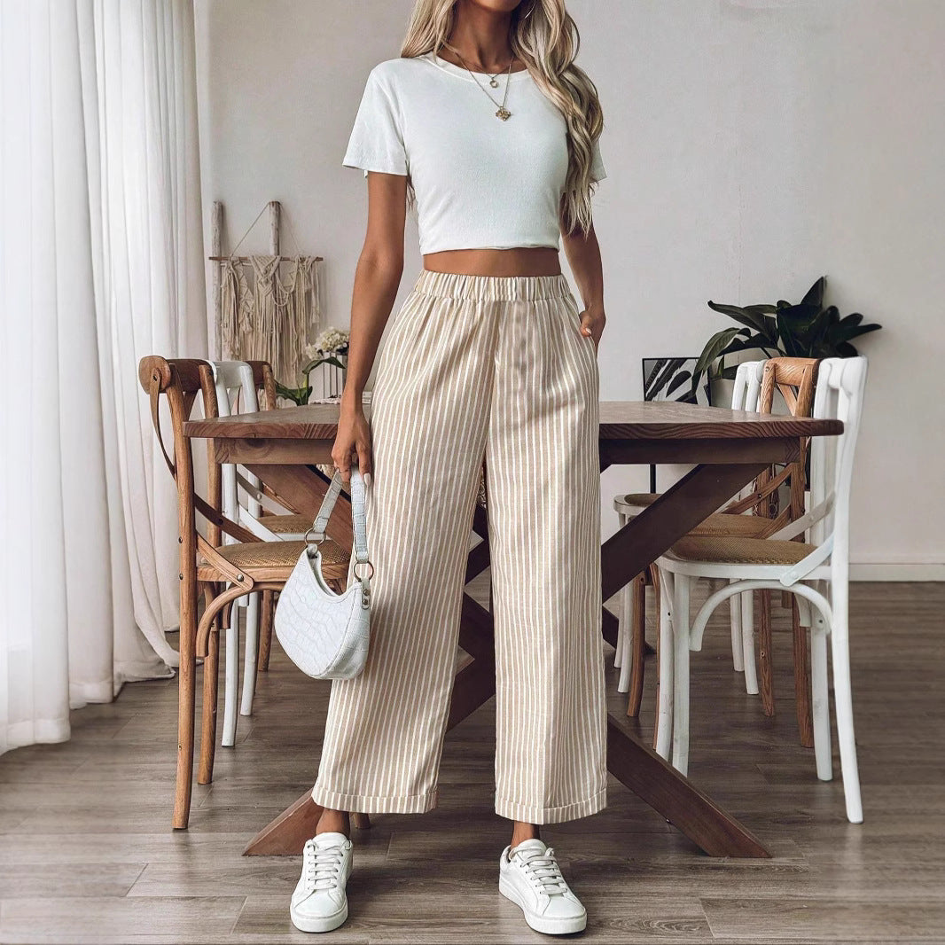Damen weite Strickhose R&B