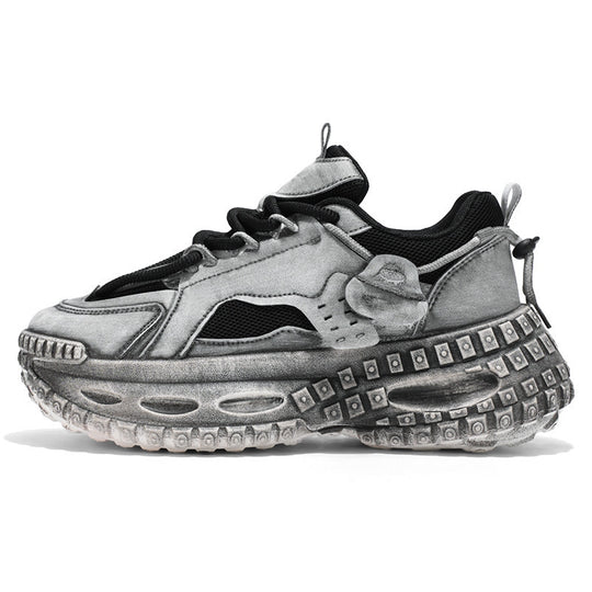 Damen Sportliche Sneakers mit innovativem Sohlenprofil und atmungsaktiver Mesh-Konstruktion R&B