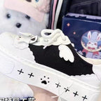 Damen Verspielte Sneakers mit niedlichem Tierdesign und bequemer Sohle R&B