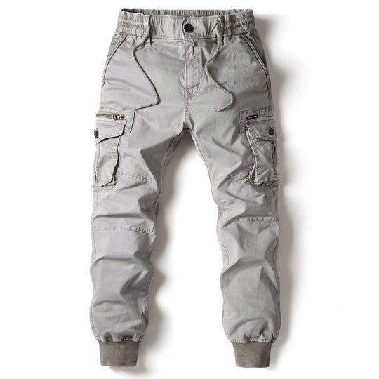 Herren Cargo-Jogginghose mit verstellbarem Bund und praktischen Taschen R&B