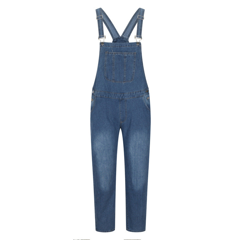 Herren Lässige Latzhose R&B