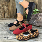 Damen Mules mit verstellbarem Riemen und komfortablem Fußbett R&B