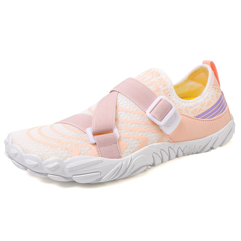Damen Schwimmschuhe mit verstellbarem Klettverschluss und rutschfester Sohle R&B