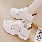 Damen Sportliche Sneakers mit atmungsaktiver Mesh-Oberfläche und dämpfender Laufsohle