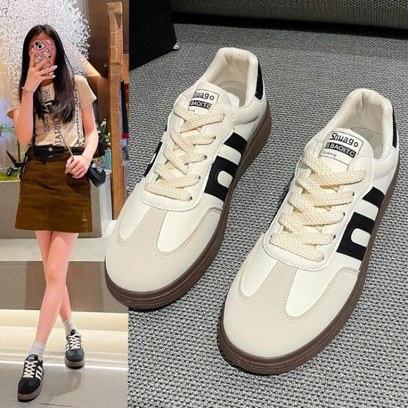 Damen Sportliche Sneakers mit atmungsaktiver Obermaterialstruktur und rutschfester Sohle R&B