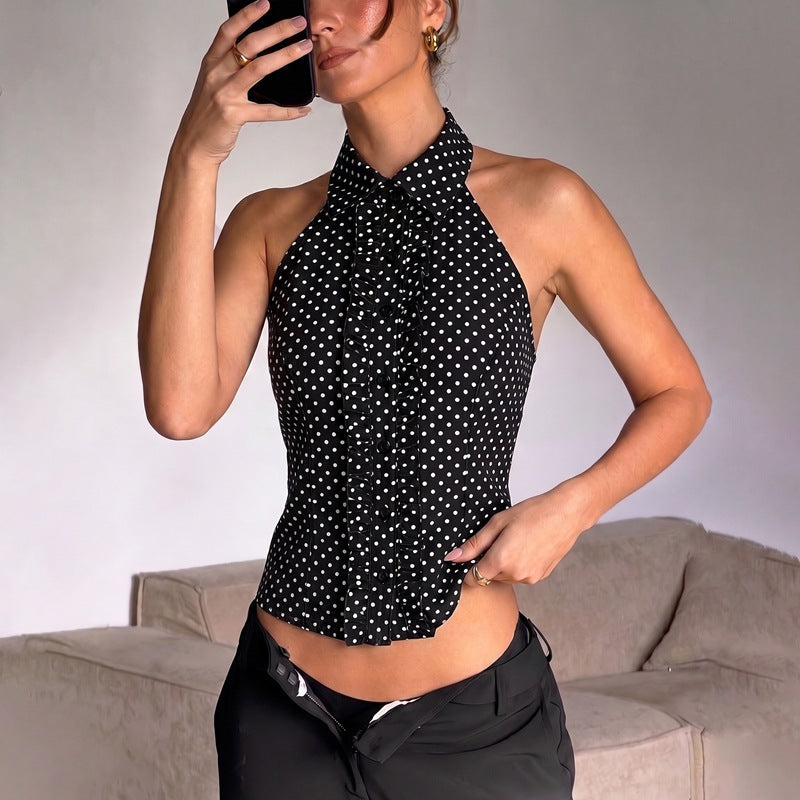 Damen Hemd mit Rüschendetails R&B