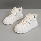 Damen High-Top Sneakers mit gefüttertem Innenbereich und Klettverschluss R&B