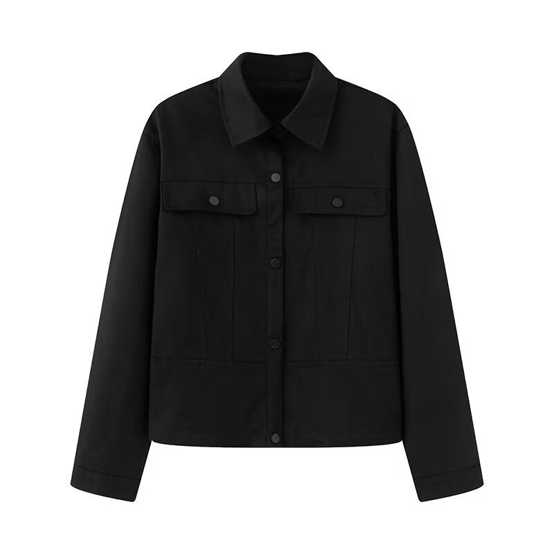 Damen Jacke im modernen Utility-Stil mit stilvollen Taschen R&B