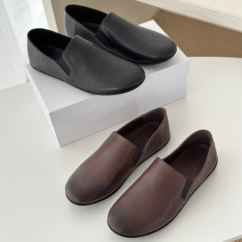 Damen Bequeme und elegante Slipper aus hochwertigem Leder
