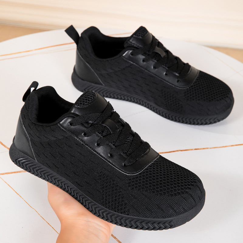 Damen Sportliche Sneakers mit atmungsaktiver Oberflächenstruktur und komfortabler Dämpfung R&B