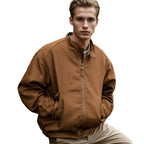 Herren funktionale Outdoor-Jacke mit verstellbarem Kapuzenkragen und praktischen Reißverschlusstaschen R&B