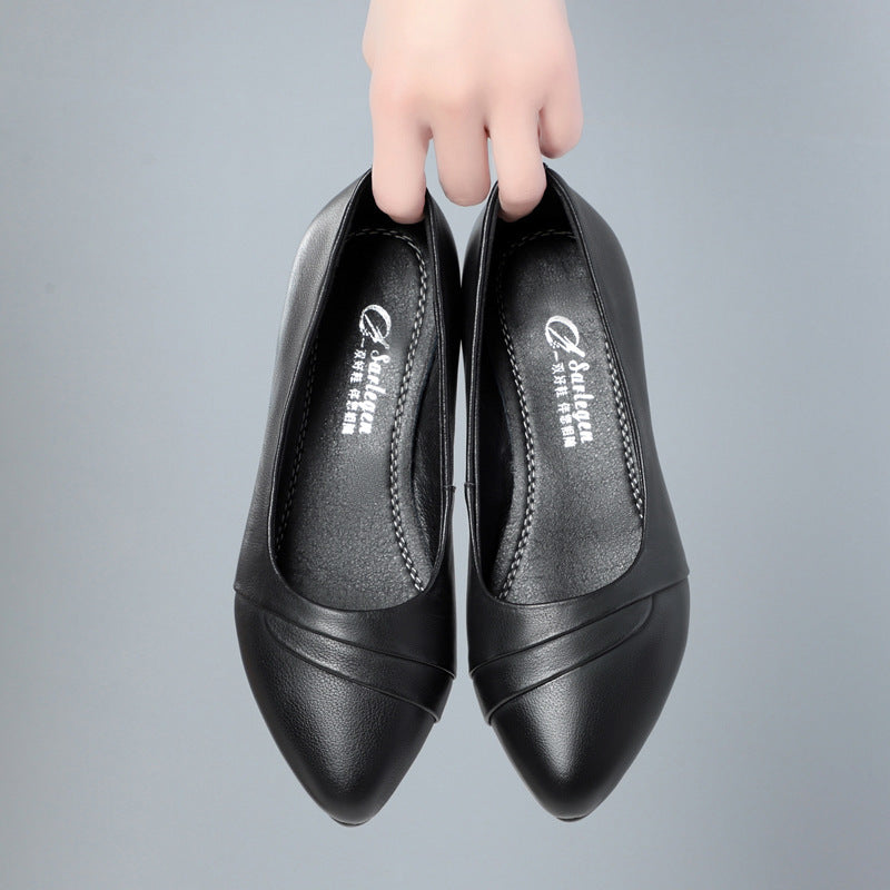 Damen Elegante Pumps mit schickem Rüschendetail und bequemem Blockabsatz R&B