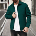 Herren modische Jacke mit strukturiertem Design R&B