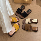 Damen Bequeme Strandpantoletten mit stilvollem Design und rutschfester Sohle R&B
