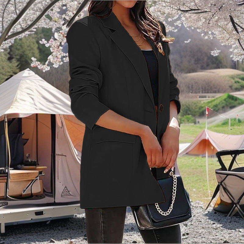 Damen modischer Langarm-Blazer R&B