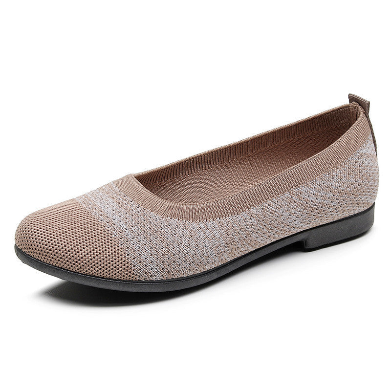 Damen Bequeme Ballerinas mit flexiblem und atmungsaktivem Obermaterial R&B