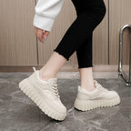 Damen modische Sneakers mit gepolstertem Sohlenprofil und robustem Obermaterial R&B
