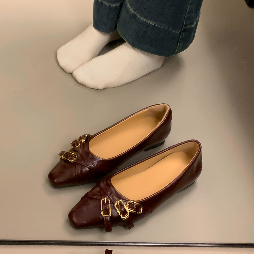 Damen elegante spitze Slipper R&B